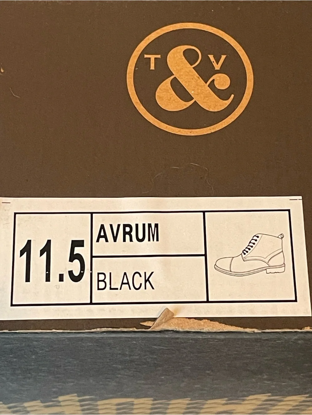 Thomas & Vine Avrum Black Zip and Lace Up Leather Chukka Boot Sz 11.5 BNWB